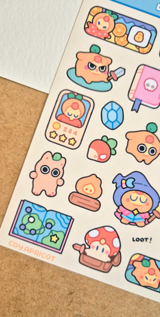 Loot Party Sticker Sheet