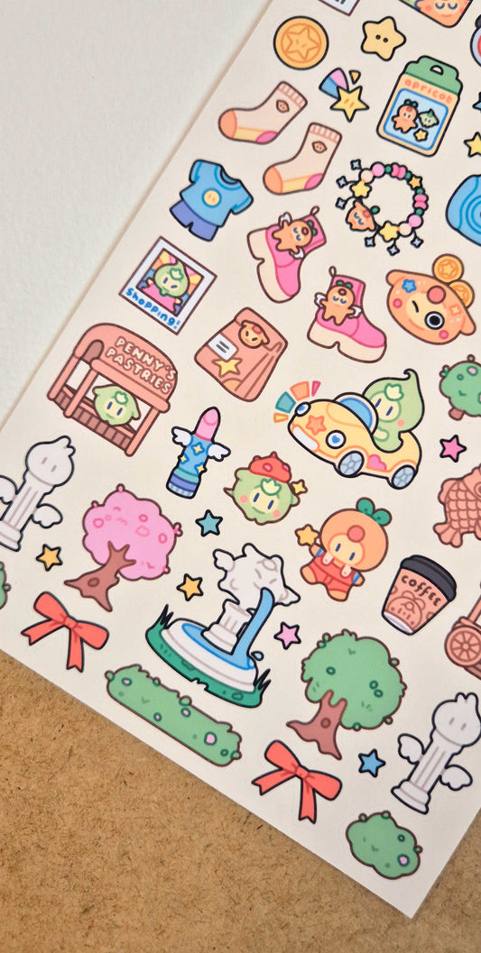 Retail Therapy Sticker Sheet