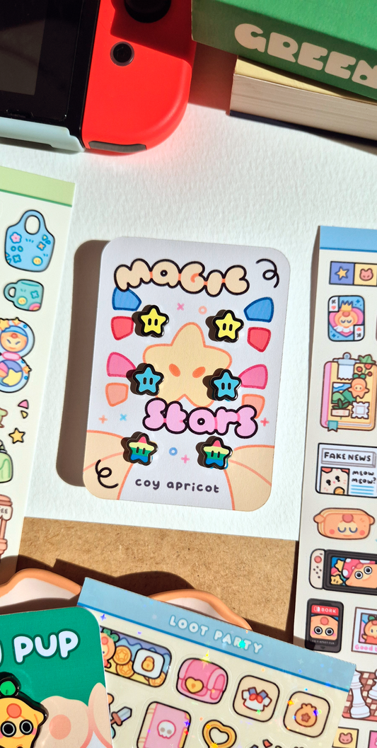 Magic Star Earrings 3 Pack