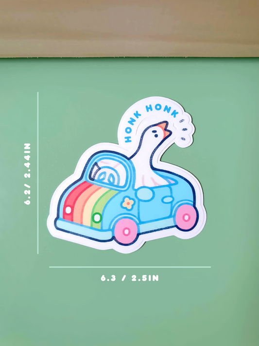 Honk Honk! Vinyl Sticker