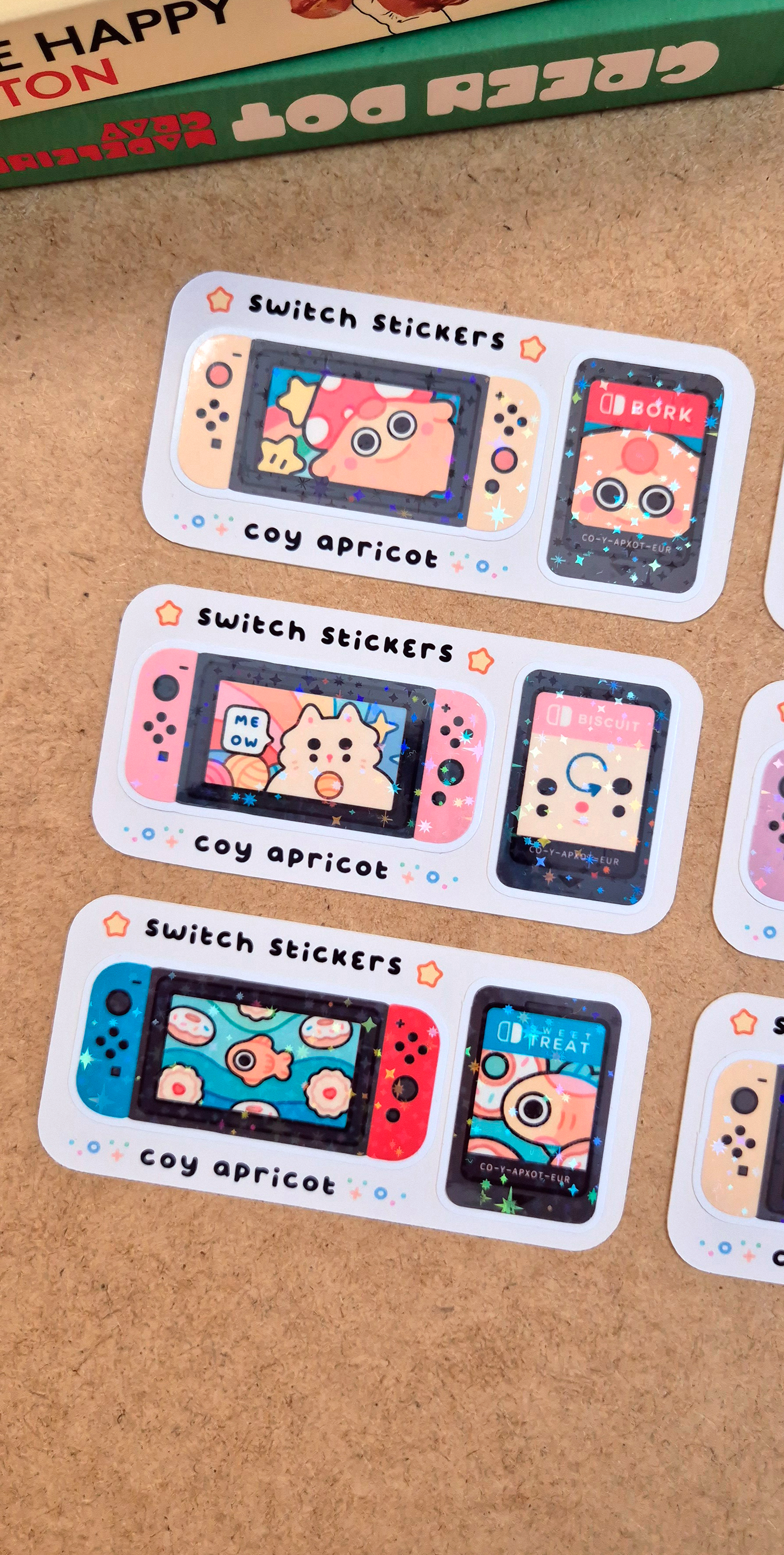 Switch Vinyl Sticker 2 Pack