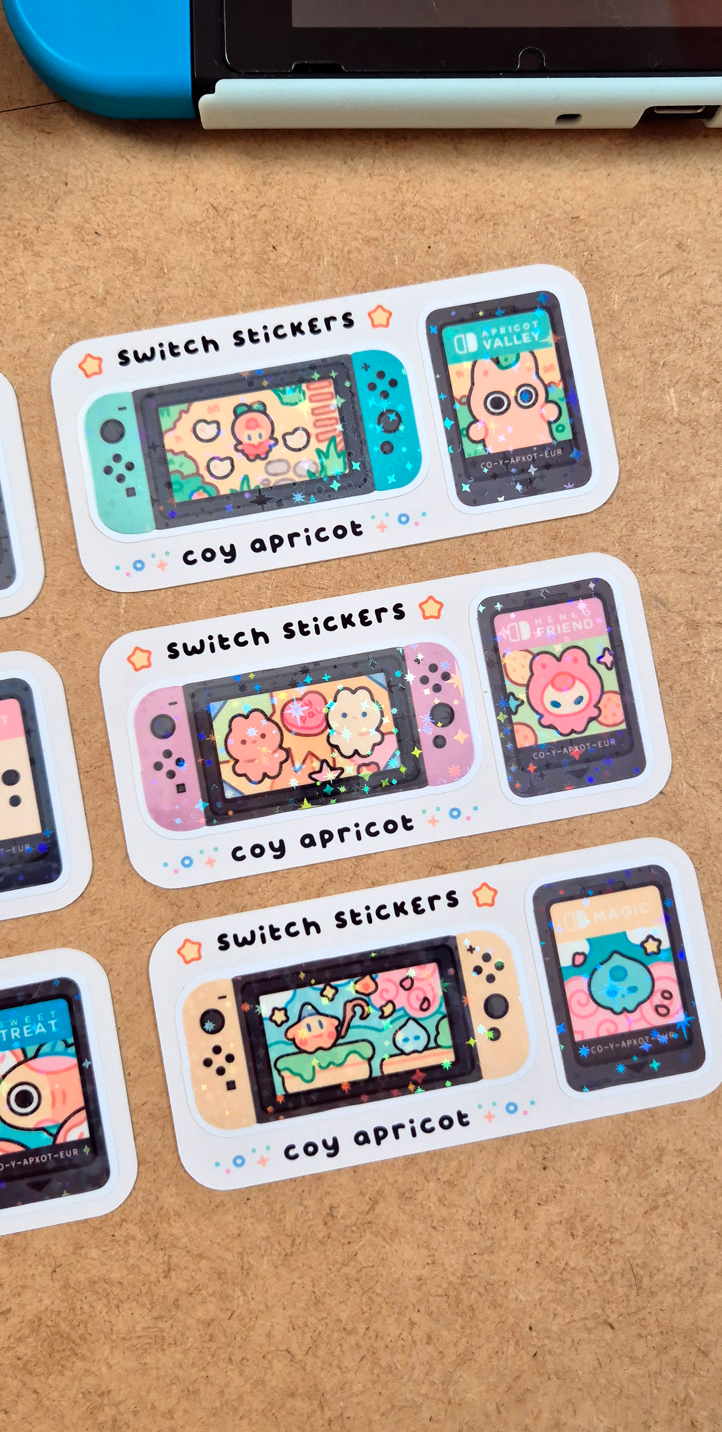 Switch Vinyl Sticker 2 Pack