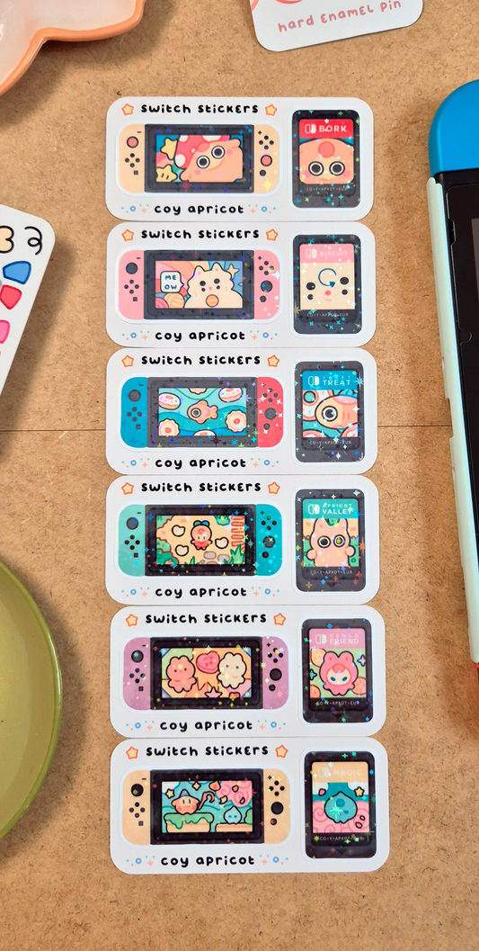 Switch Vinyl Sticker 2 Pack