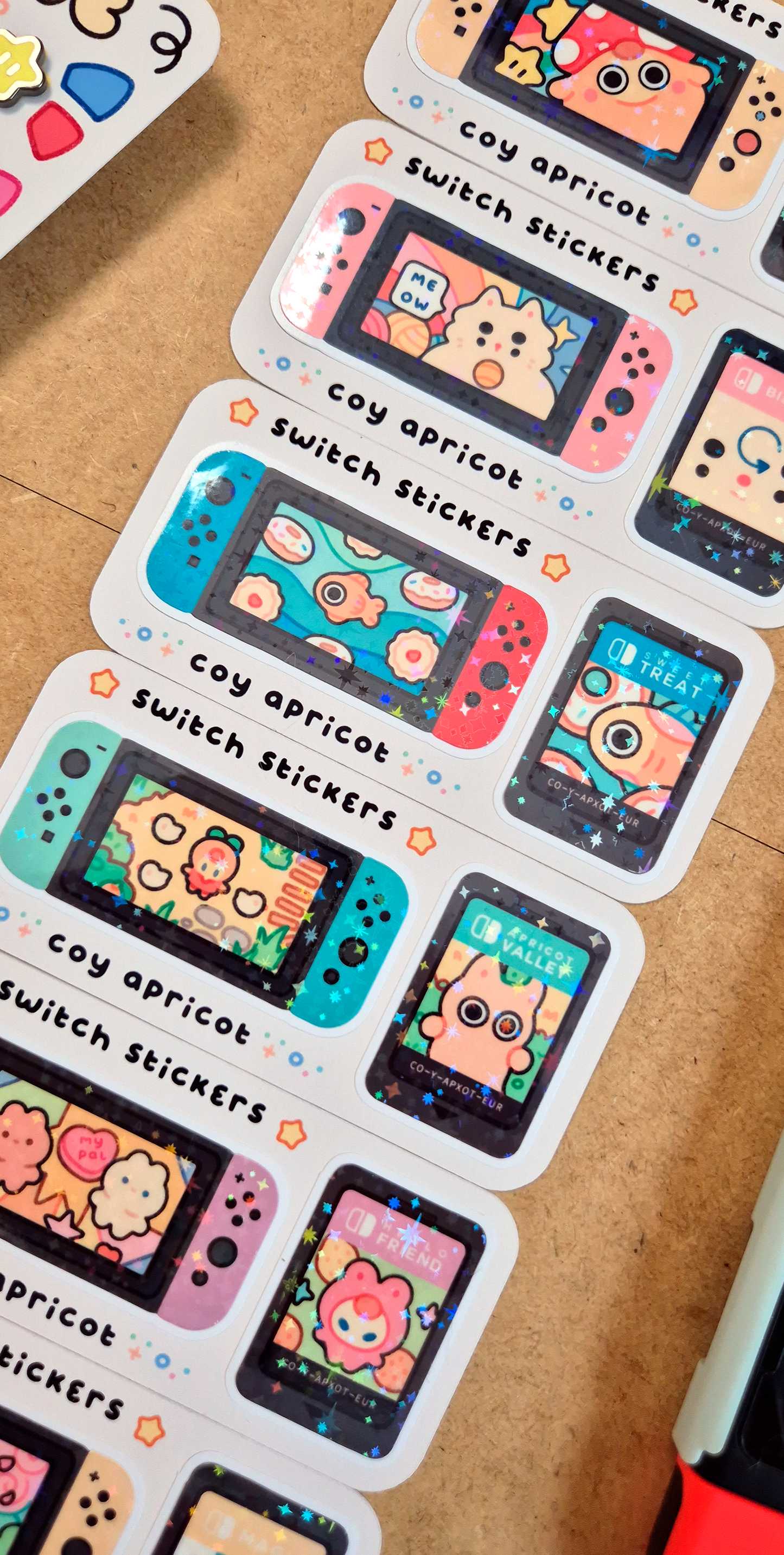 Switch Vinyl Sticker 2 Pack