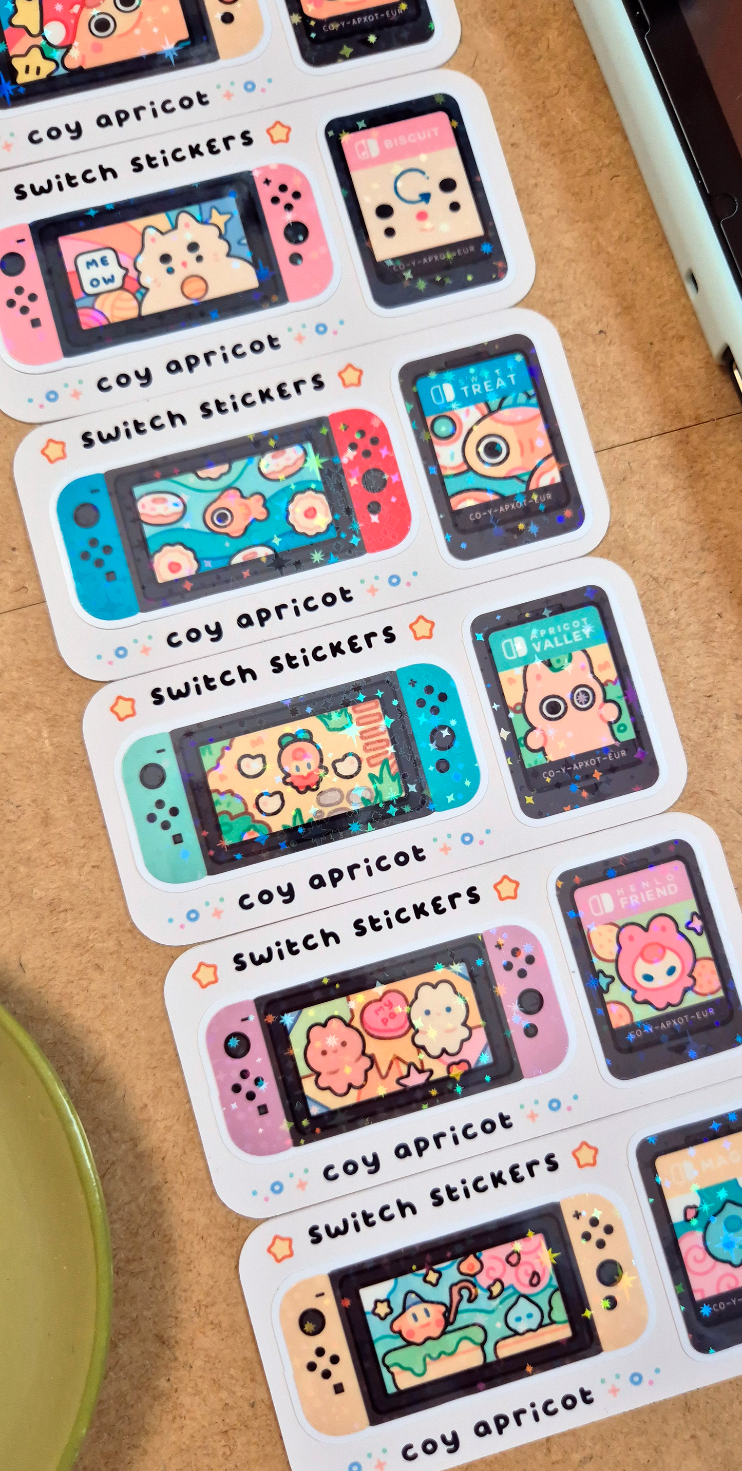 Switch Vinyl Sticker 2 Pack
