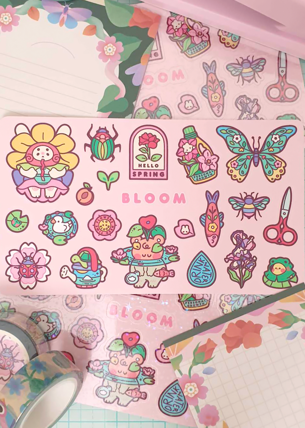 Bloom Sticker Sheet