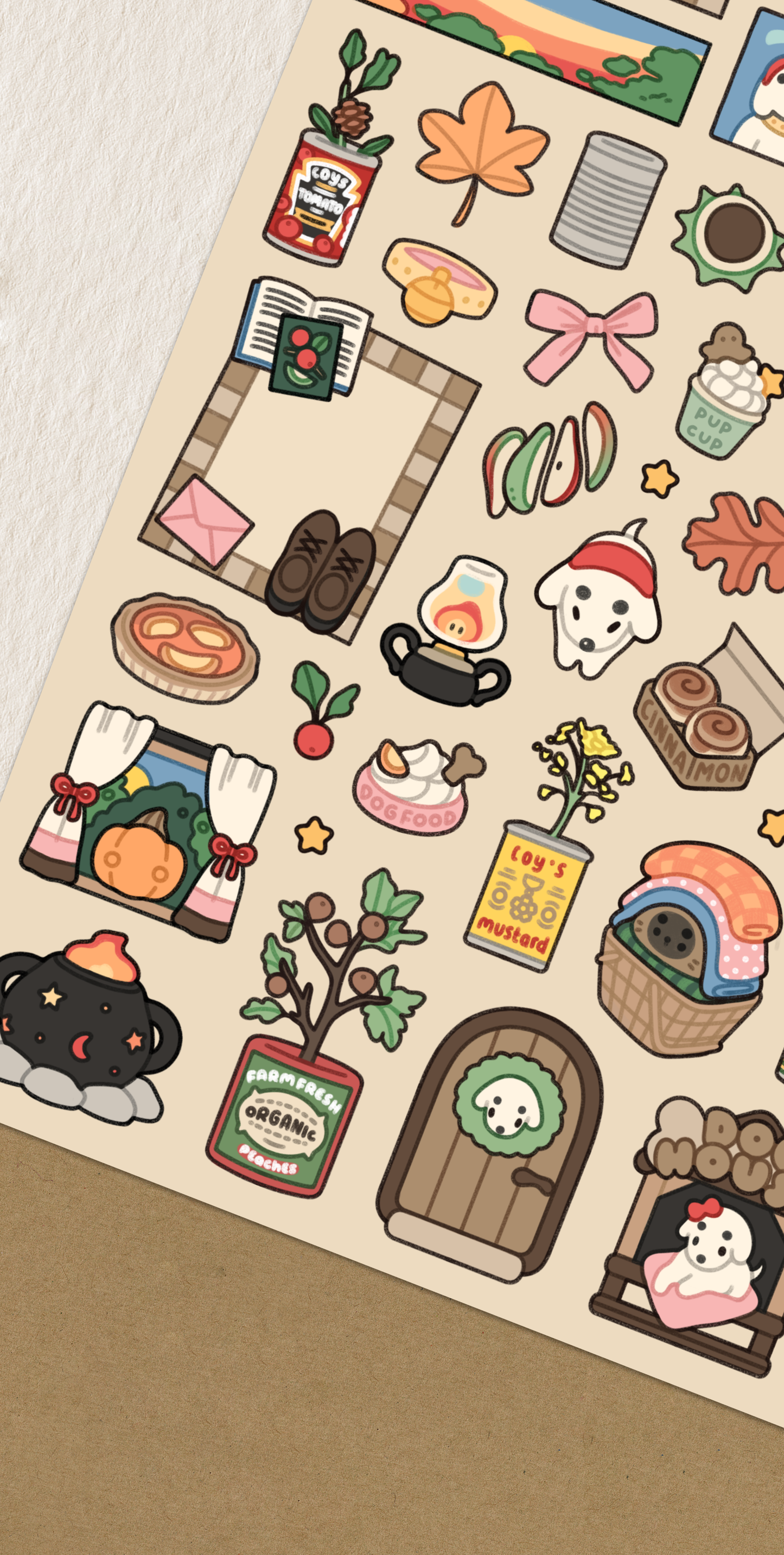 Poko's Yard Sticker Sheet