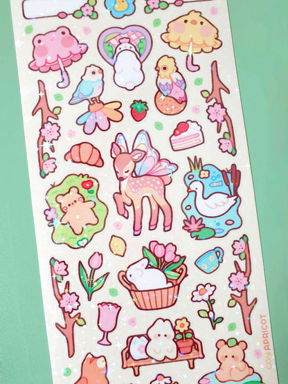 Picnic at the Pond Sticker Sheet