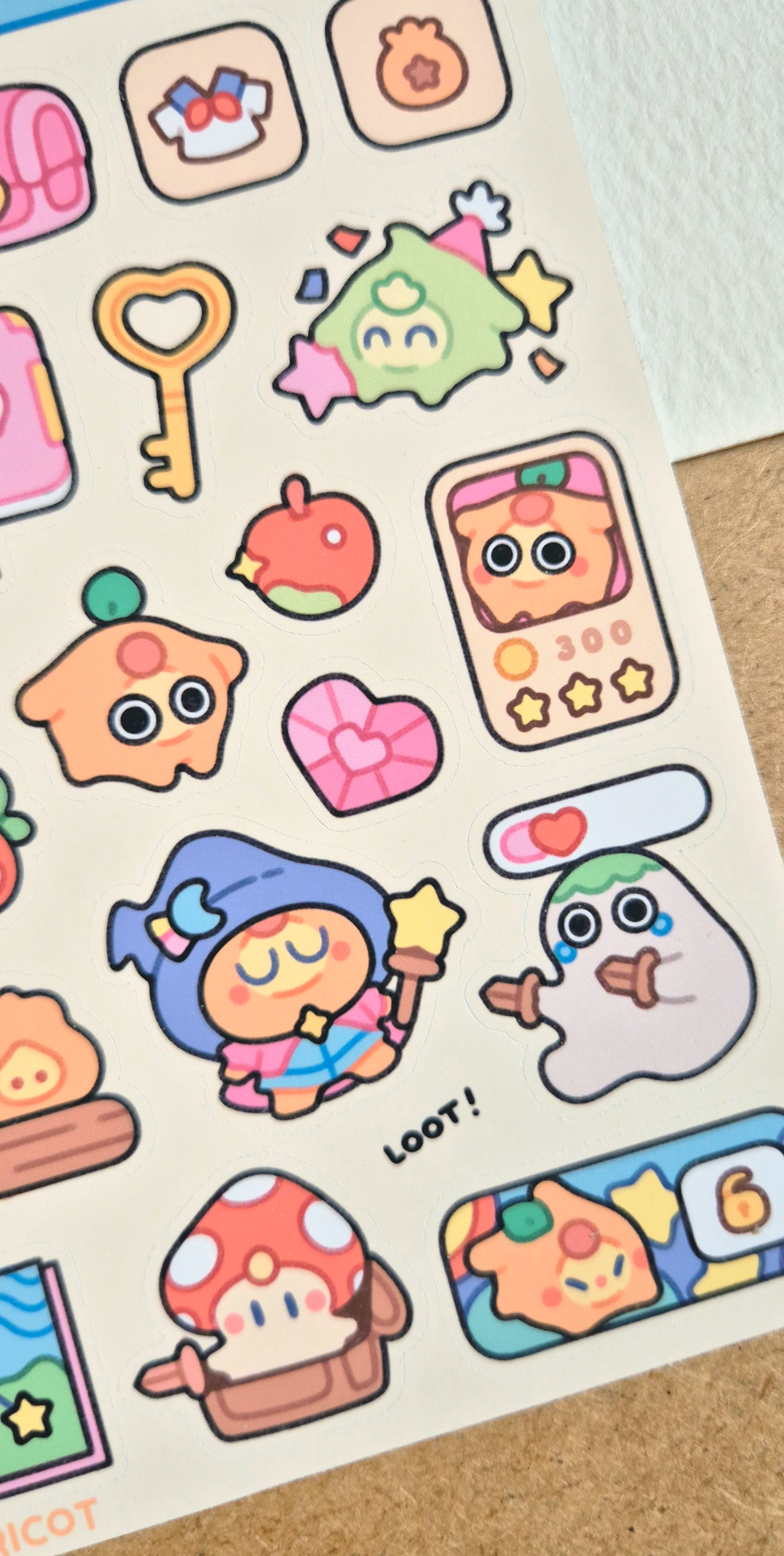 Loot Party Sticker Sheet