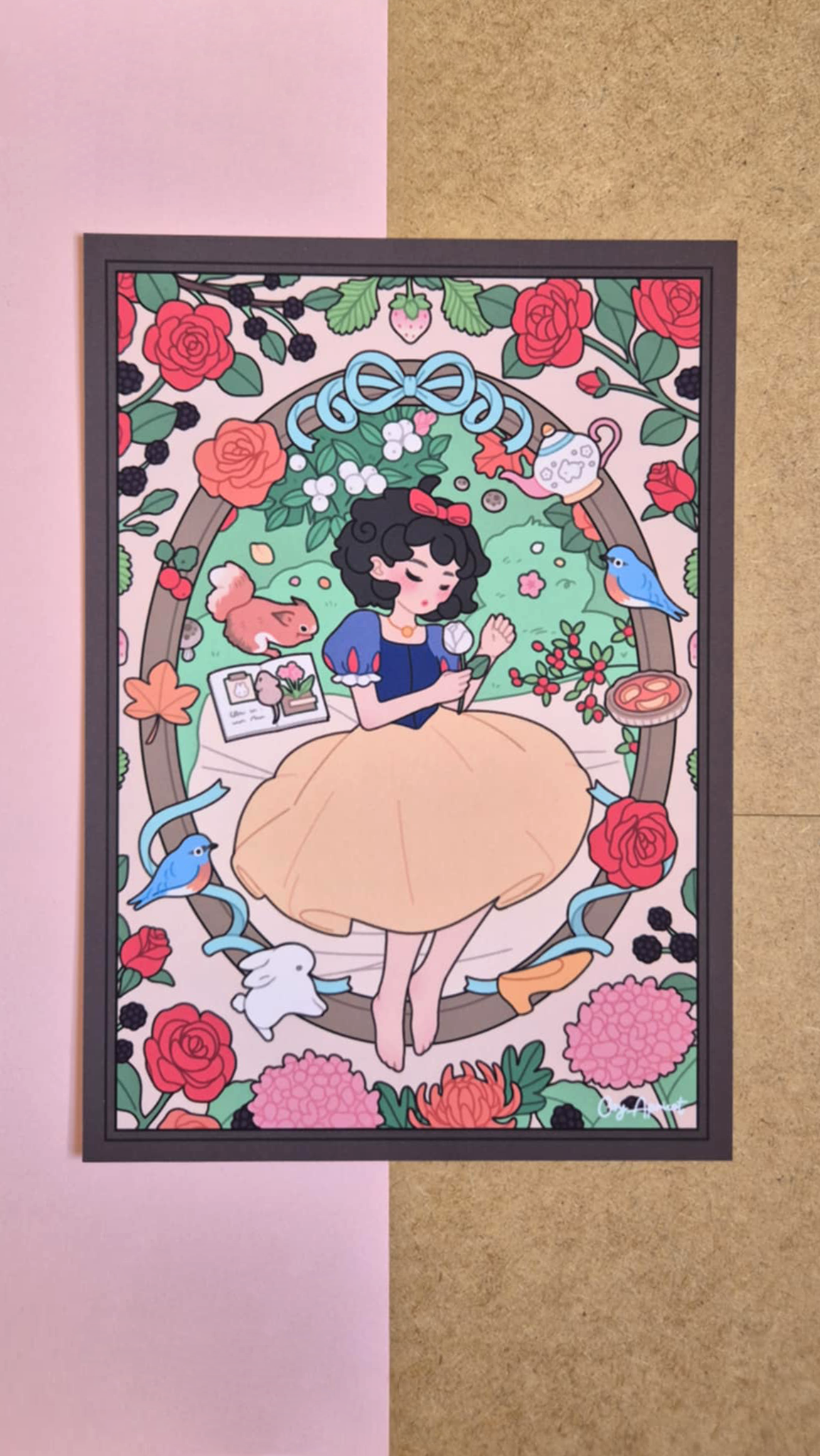 Snow White | A5 lux art print