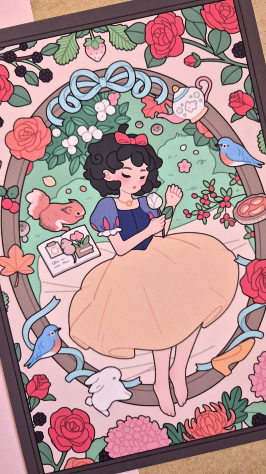 Snow White | A5 lux art print