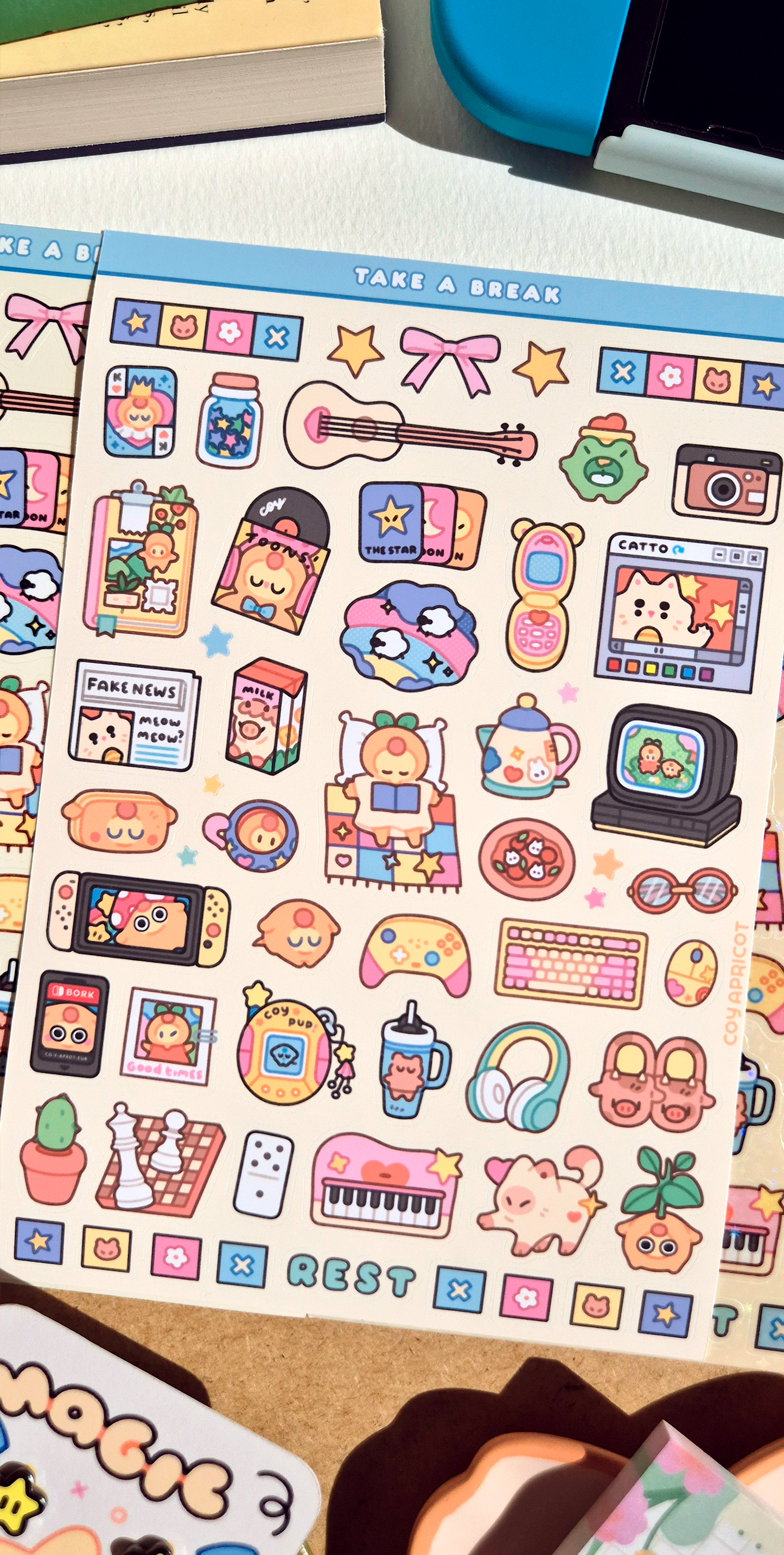 Take A Break Sticker Sheet