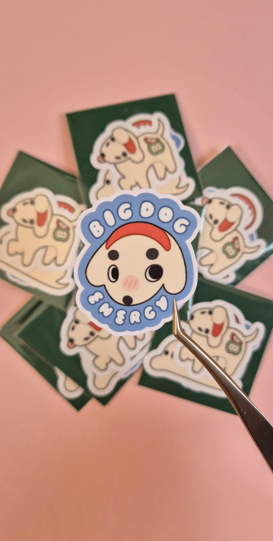 Fun dog sticker 3 pack