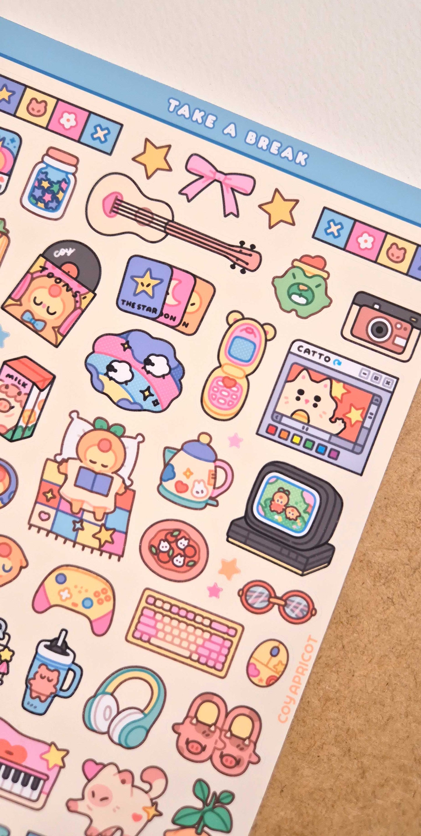 Take A Break Sticker Sheet