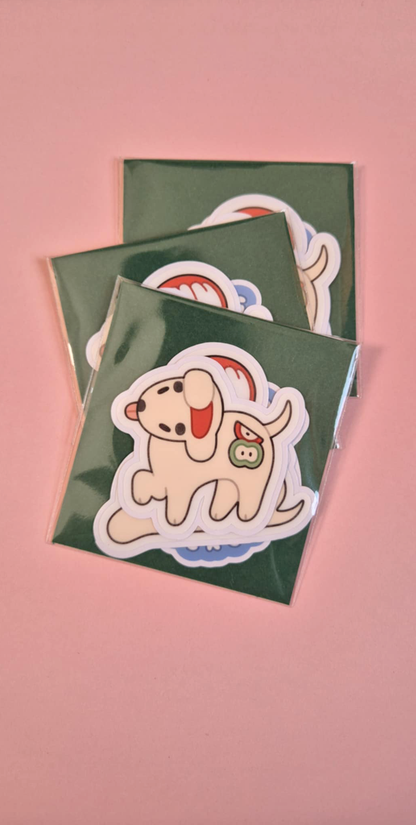 Fun dog sticker 3 pack