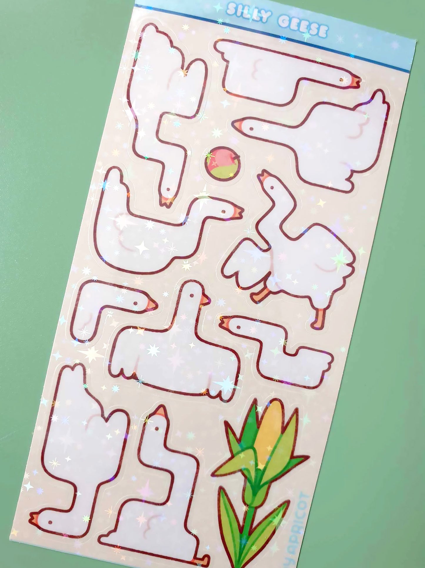 Silly Geese Sticker Sheet