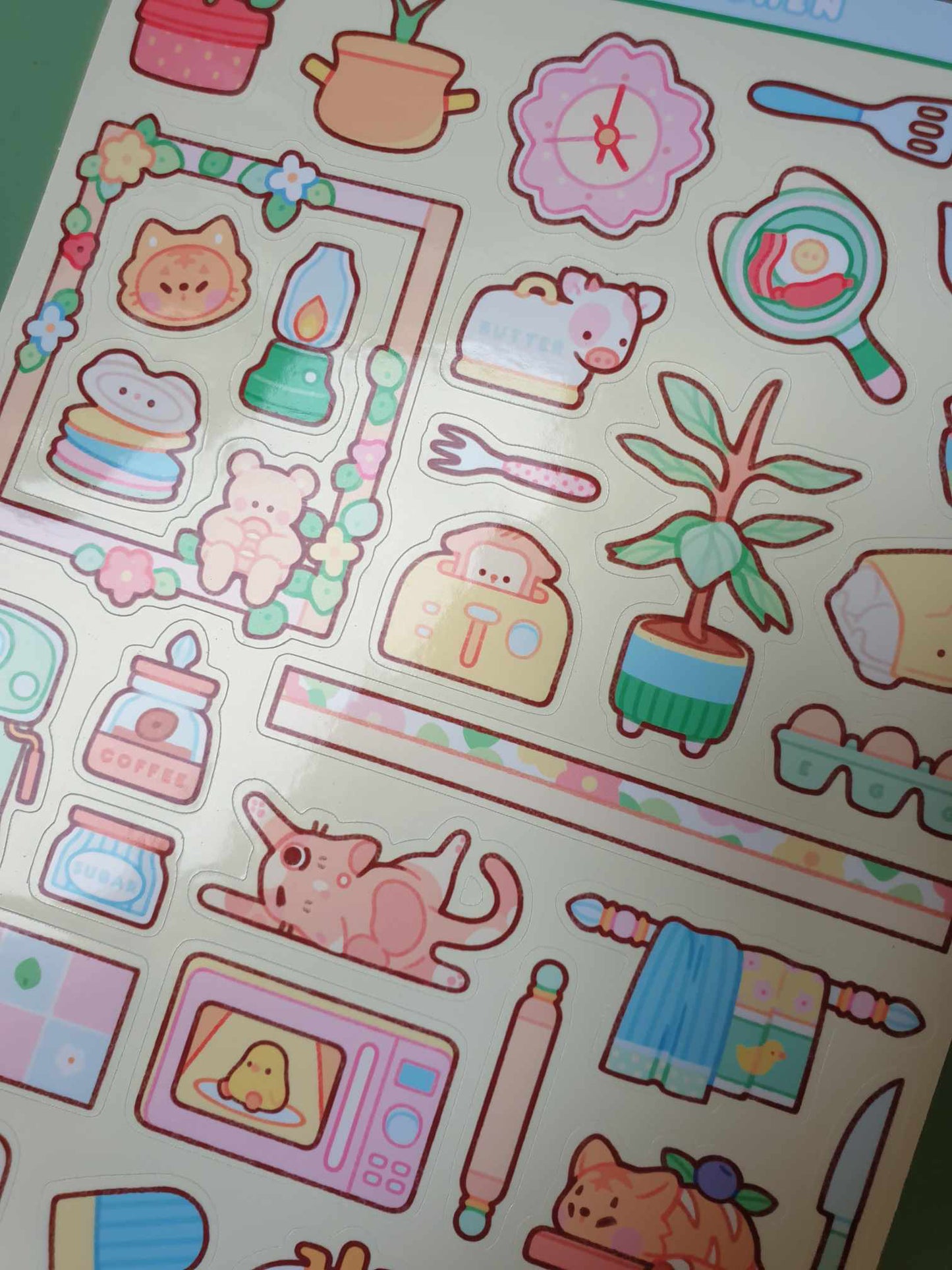 Spring Kitchen Sticker Sheet