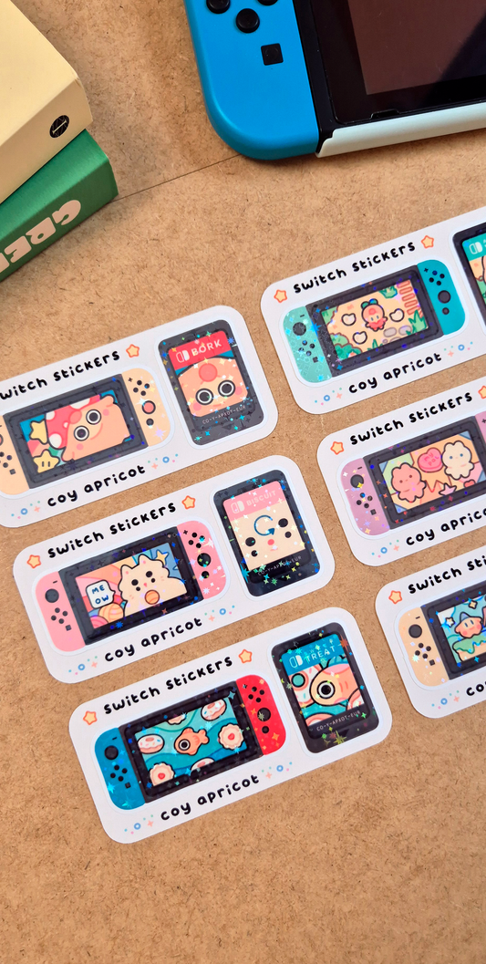 Switch Vinyl Sticker 2 Pack