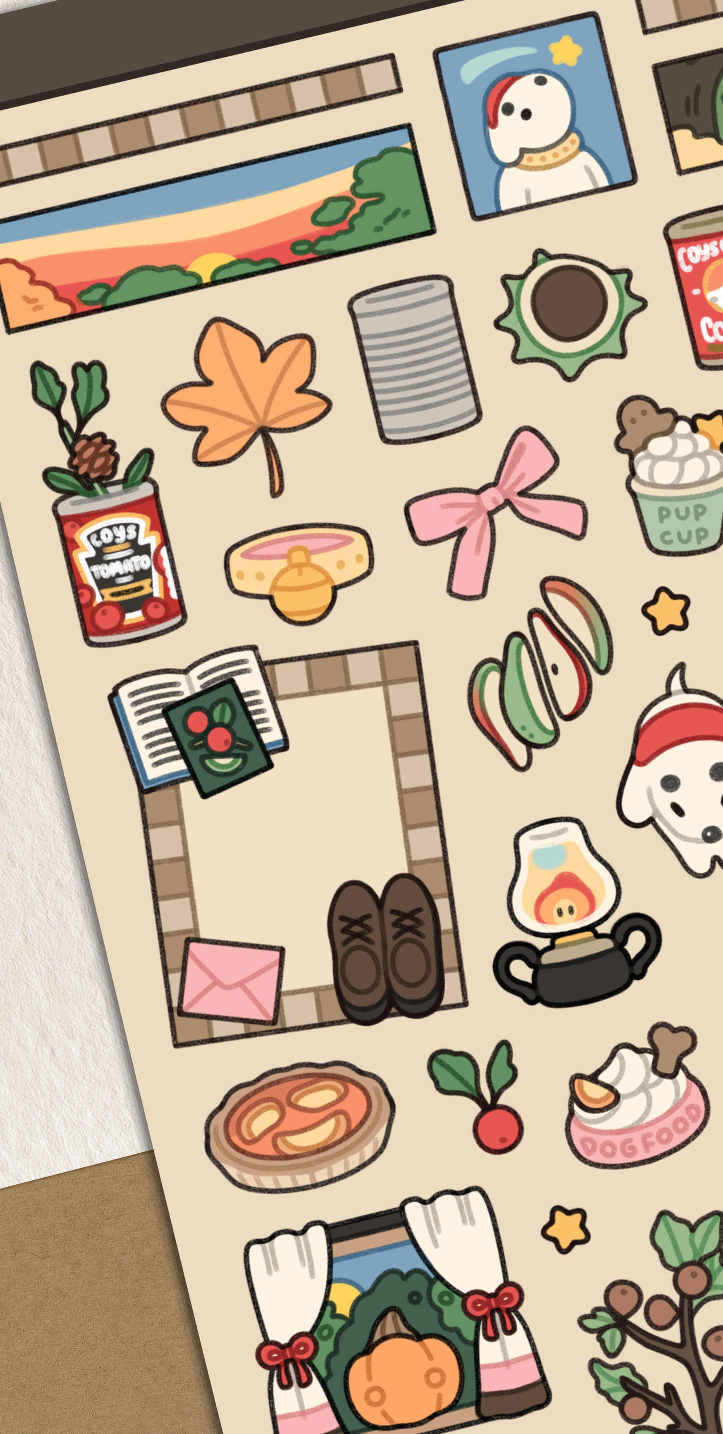 Poko's Yard Sticker Sheet