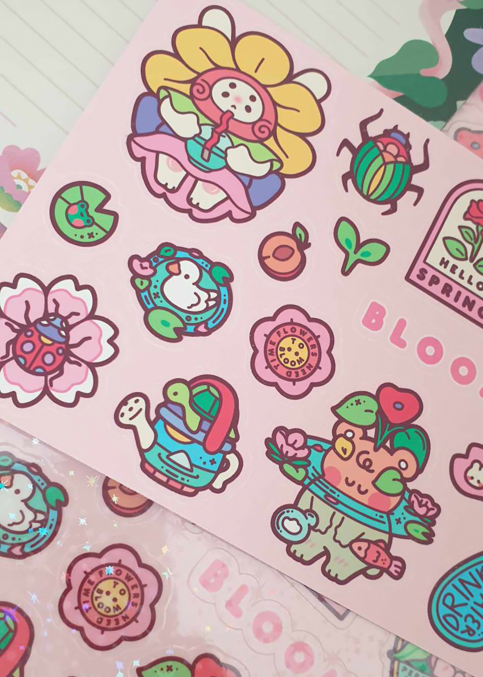 Bloom Sticker Sheet
