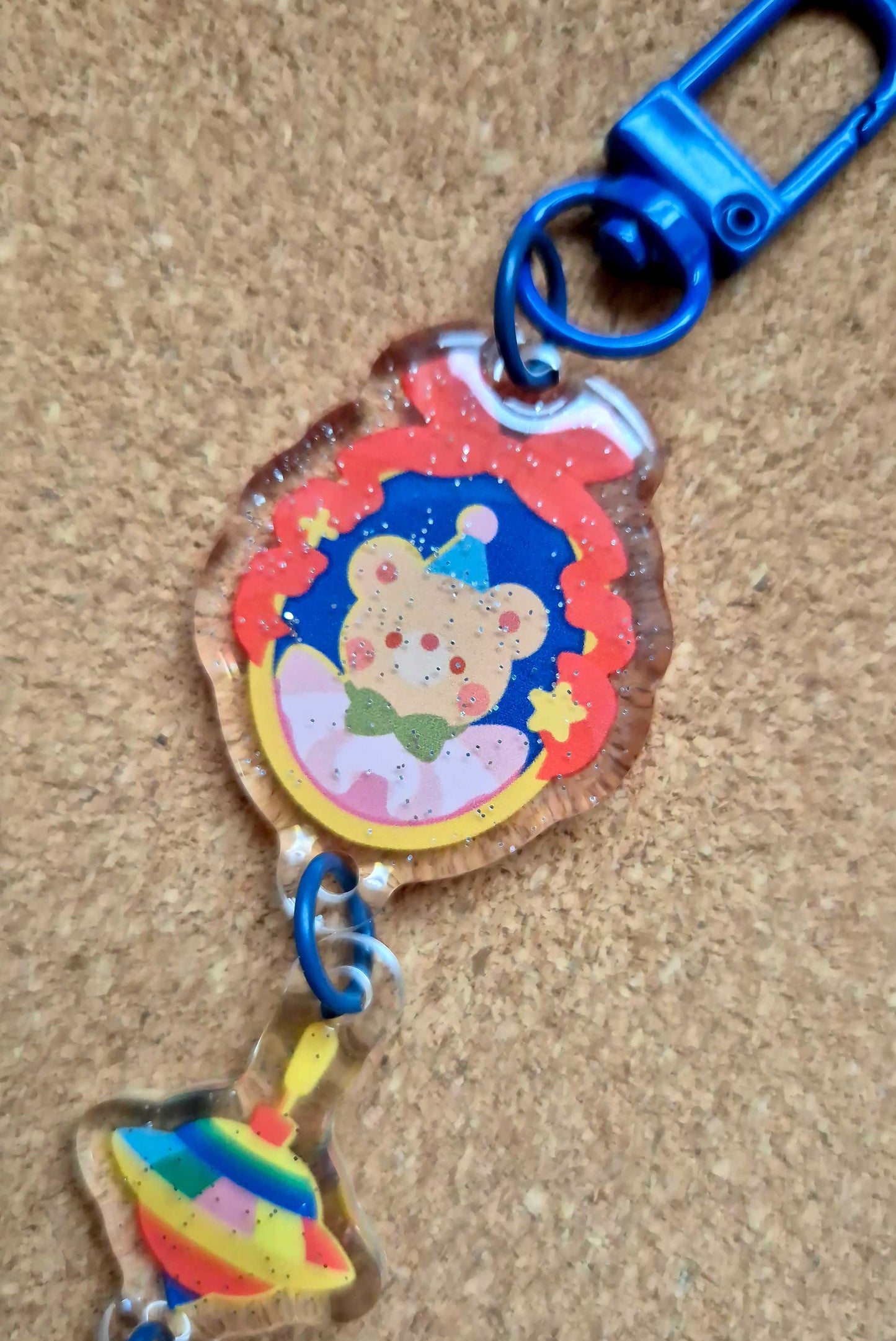 Christmas Bear Keychain