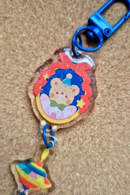 Christmas Bear Keychain